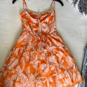 Sky to Moon orange dress. So cute!!